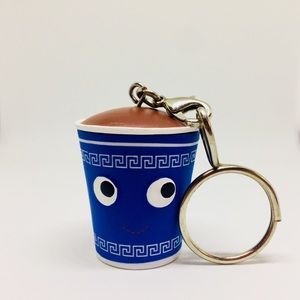 Kidrobot Yummy Breakfast Coffee Cup Keychain